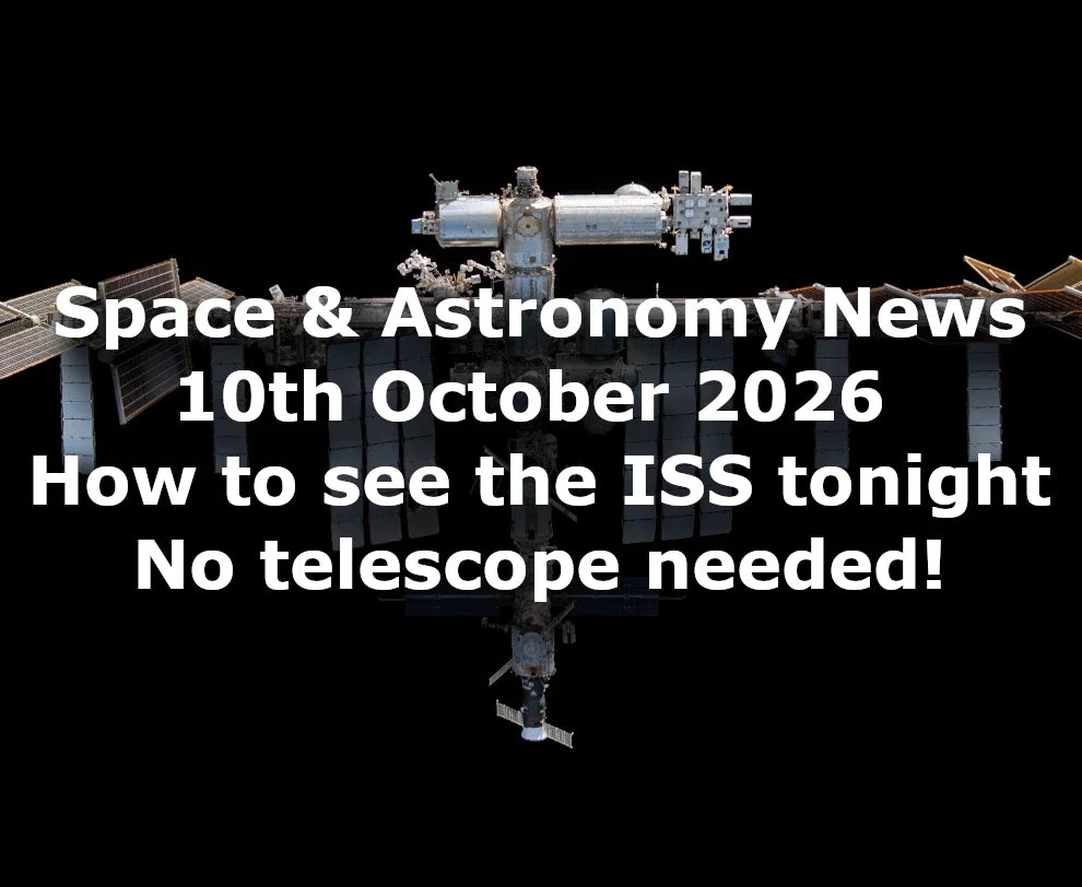 Space and Astronomy News 10th Oct 2026