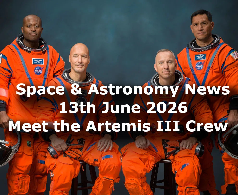 Space and astronomy news - 13 June 2026