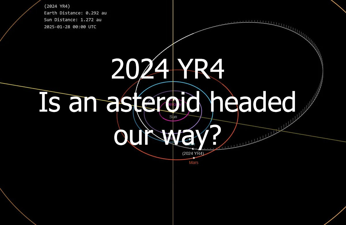 Will the Earth be hit by a large space rock? Of course - the question is when