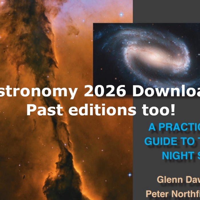 Astronomy 2026 Download plus previous editions