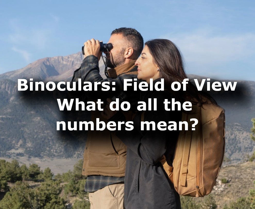 Field of view for binoculars