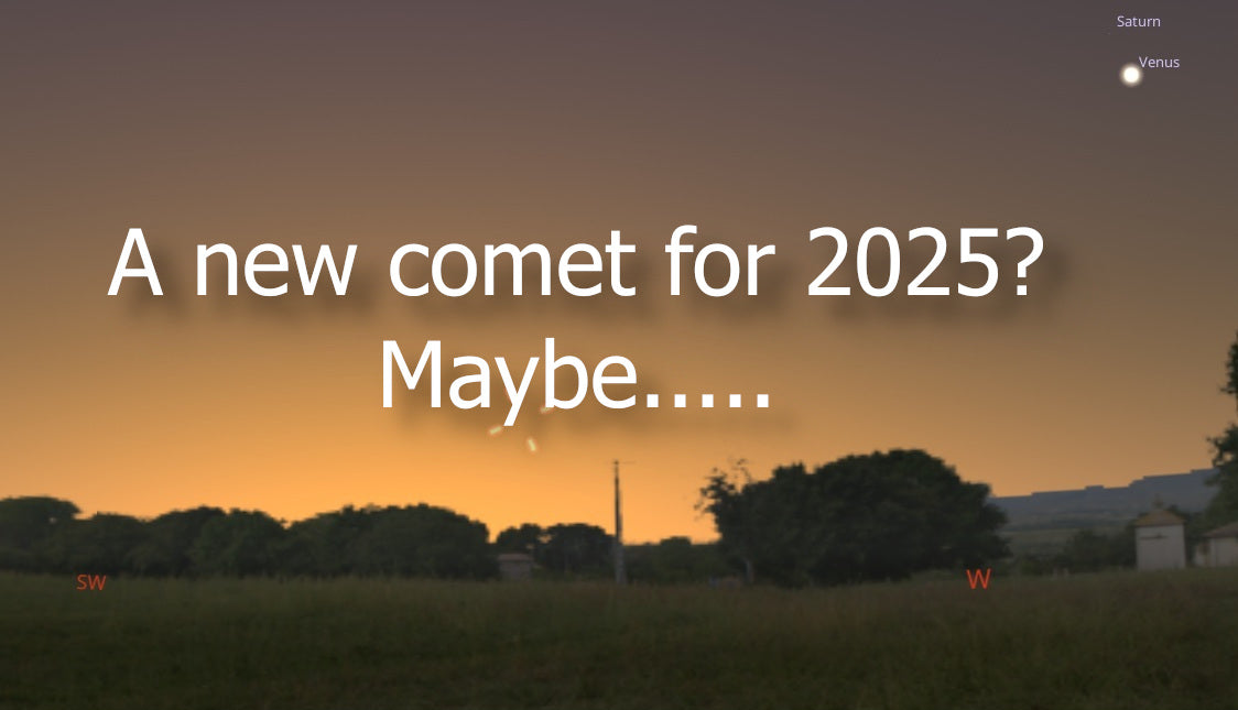 A new comet? Comet C/2024 G3 (ATLAS) is on the way...maybe