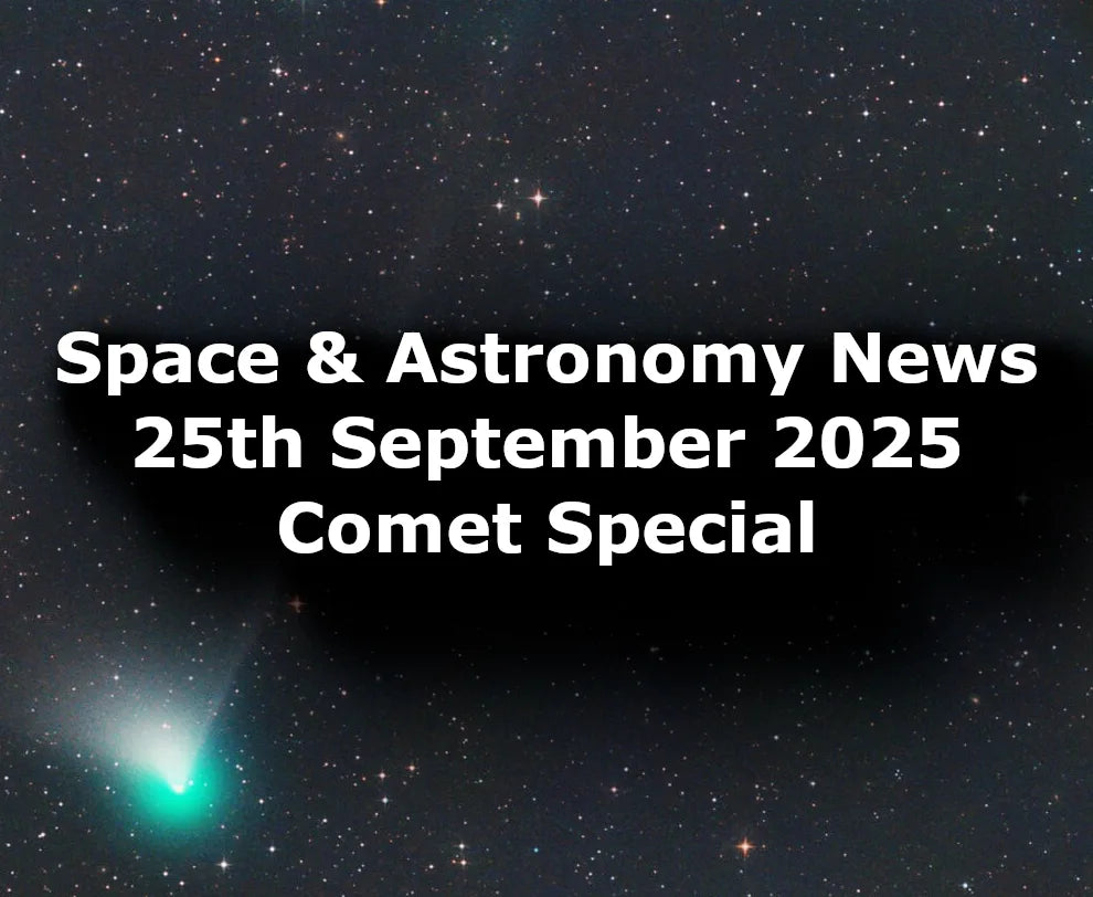 Space and astronomy news - 25 September 2025