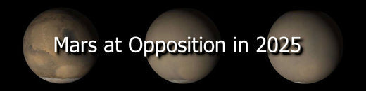 Mars now at Opposition - the best time to view or photograph the red planet for the next two years