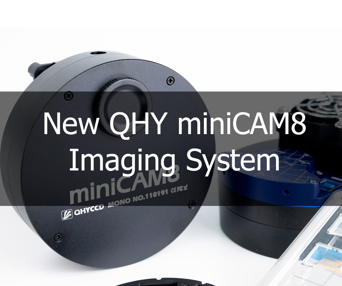 New QHY MiniCAM8 astro camera - all in one imaging system