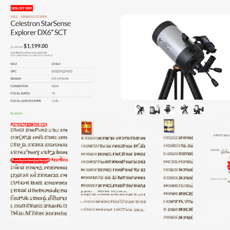 $1199 – Great little telescope for viewing Saturn and Jupiter