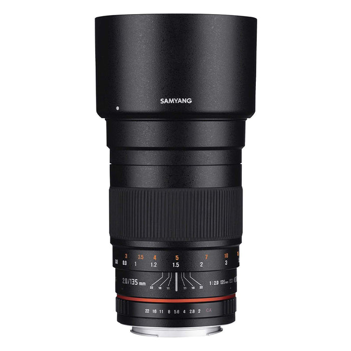 Samyang 135mm F2.0 ED UMC II Nikon F Full Frame Camera Lens