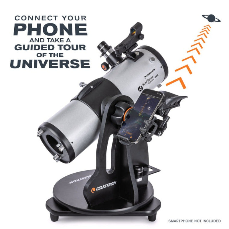 Celestron StarSense Explorer 114 毫米桌面多布森望远镜