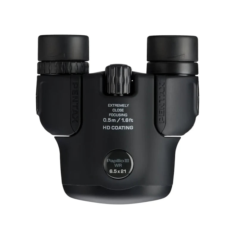 Pentax Papilio III 6.5x21 WR Black Binoculars