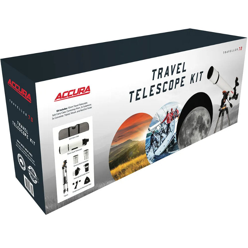 Accura Traveller 70mm Travel Telescope with Travel Case