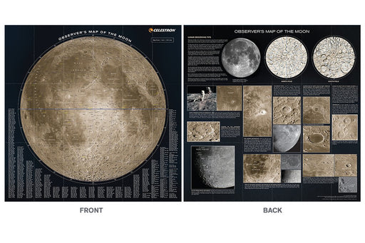 Observer's Map of The Moon