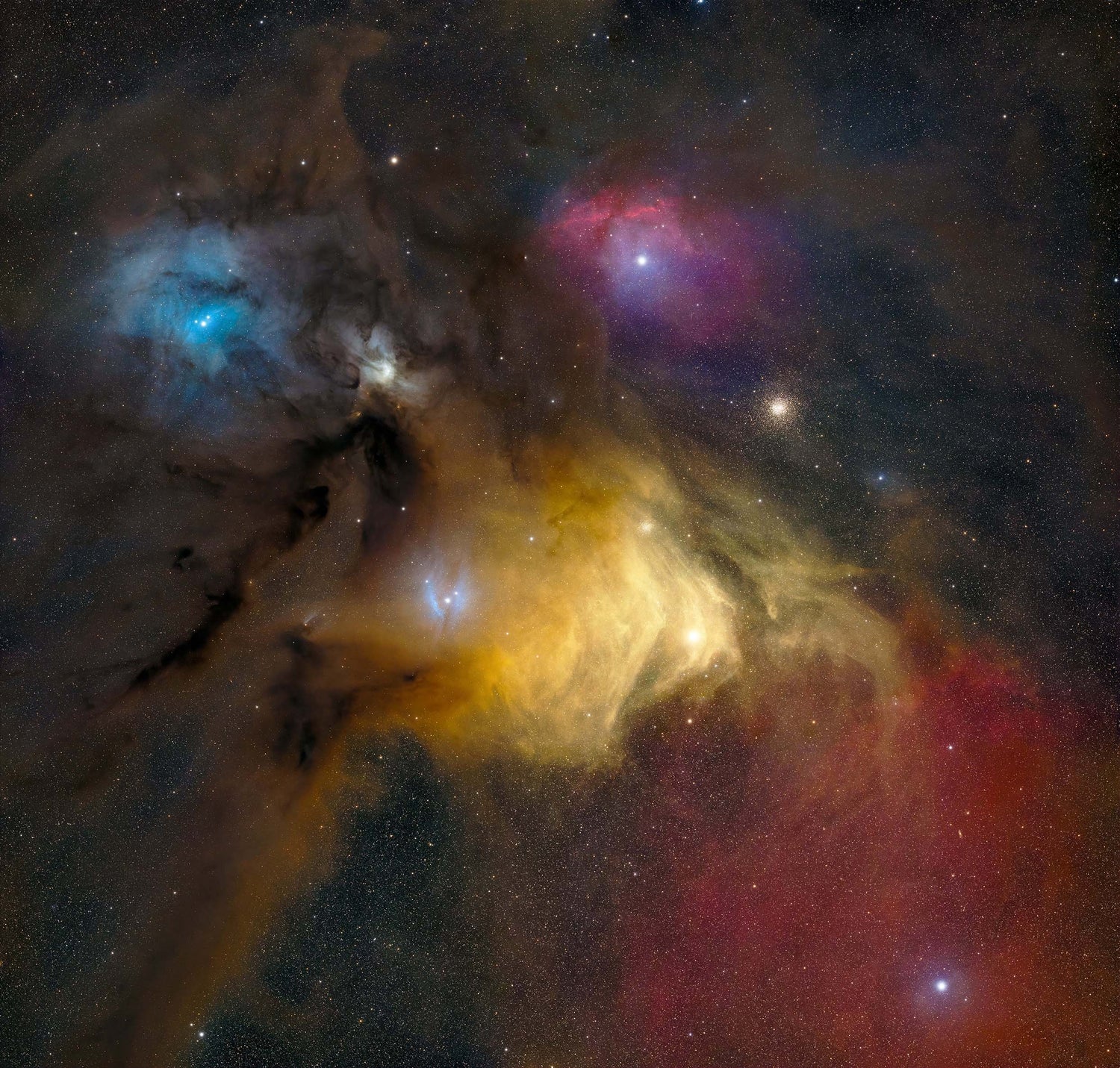 Mark Button - NGC4604 (RHO OPHIUCHI CLOUD)