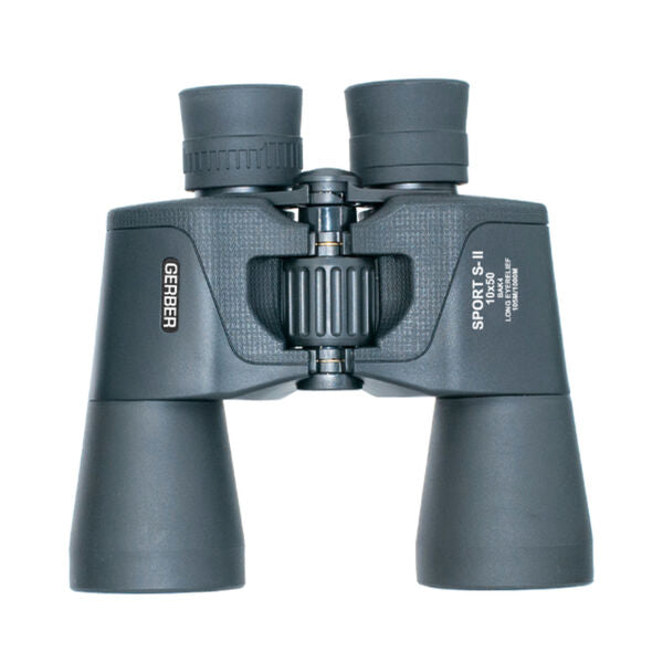 GERBER Sport S-ii BaK4 10x50 Porro Prism Outdoor Binoculars