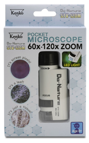 Kenko Pocket Microscope 60X-120X