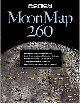 Orion Moon Map 260 &#8211; explore the lunar surface