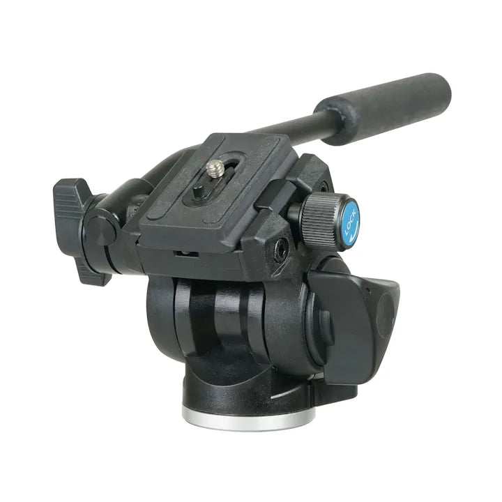 SLIK SVH-520 Video Fluid Head QD Plate & 70mm Arca Swiss