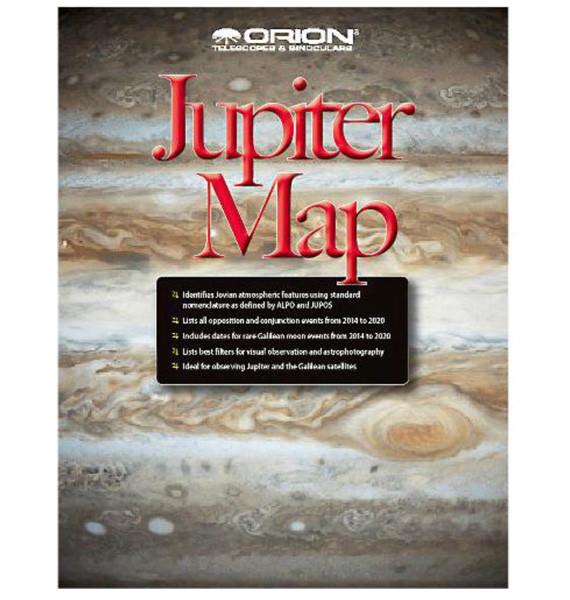 Orion Jupiter Map &amp; Observing Guide