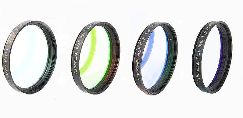 Astronomik L - RGB Filterset 1.25in (E28,5) Type 2c - The Binocular and Telescope Shop