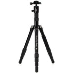 Benro MeFOTO RoadTrip Pro aluminium tripod in black, front view