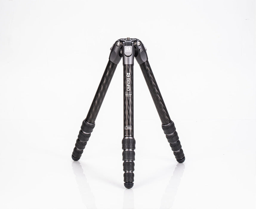 Benro Tortoise 35C Carbon - Fibre 5 - Section Tripod + Twist Lock - The Binocular and Telescope Shop