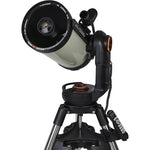 EdgeHD corrector plate and Evolution single-fork mount detail