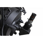 Supplied diagonal, eyepiece and Barlow fitted to the telescope