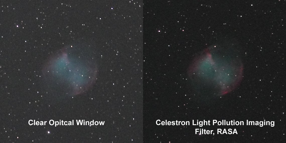 Celestron RASA 11 Light Pollution Imaging Filter - The Binocular and Telescope Shop