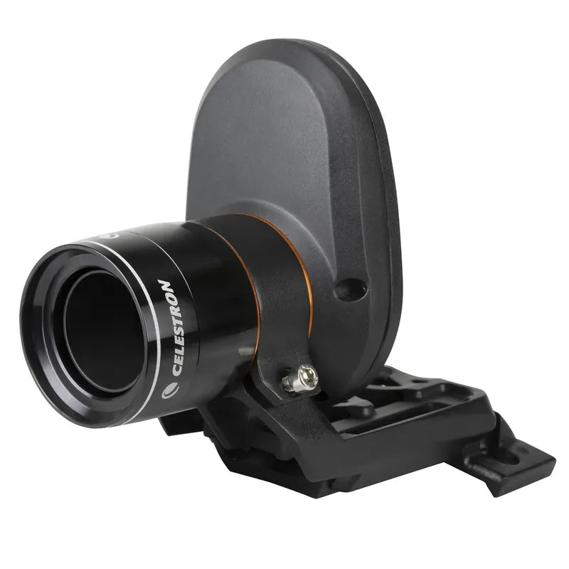 Celestron StarSense AutoAlign V2 front three-quarter view with large mounting bracket