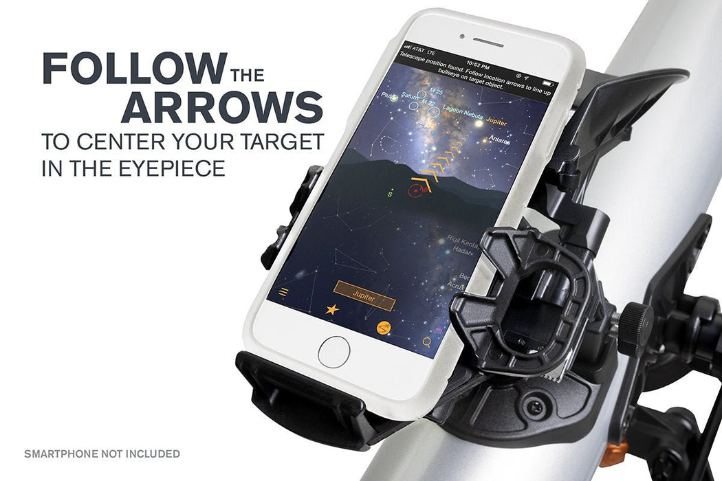 Celestron StarSense Explorer LT70 AZ Refractor Telescope - The Binocular and Telescope Shop