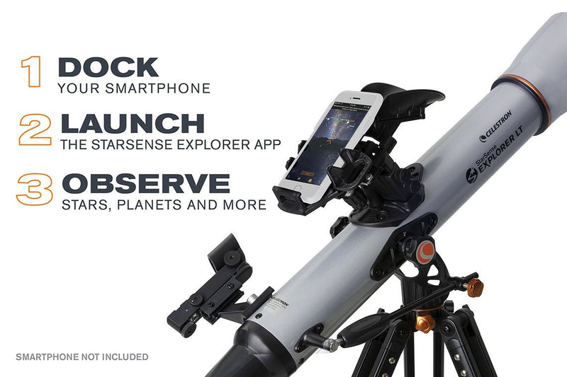 Celestron StarSense Explorer LT80 AZ Refractor Telescope - The Binocular and Telescope Shop