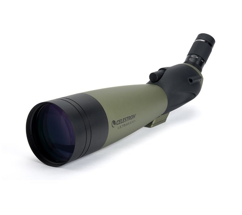 Celestron Ultima 100 w/22 - 67x Zoom Spotting Scope - The Binocular and Telescope Shop