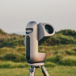DRACO on a full-height tripod outdoors; full-height tripod not included
