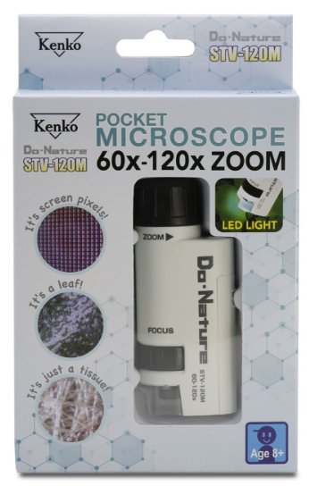 Kenko Pocket Microscope 60X - 120X - The Binocular and Telescope Shop