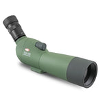 Kowa TSN-601 angled spotting scope front angle with 20-60x eyepiece fitted