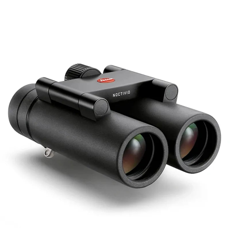 Leica Noctivid Compact 10x25 binoculars, turned right angle