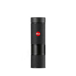 Leica Monovid 8x25 monocular, black leathered, upright with eyepiece cap
