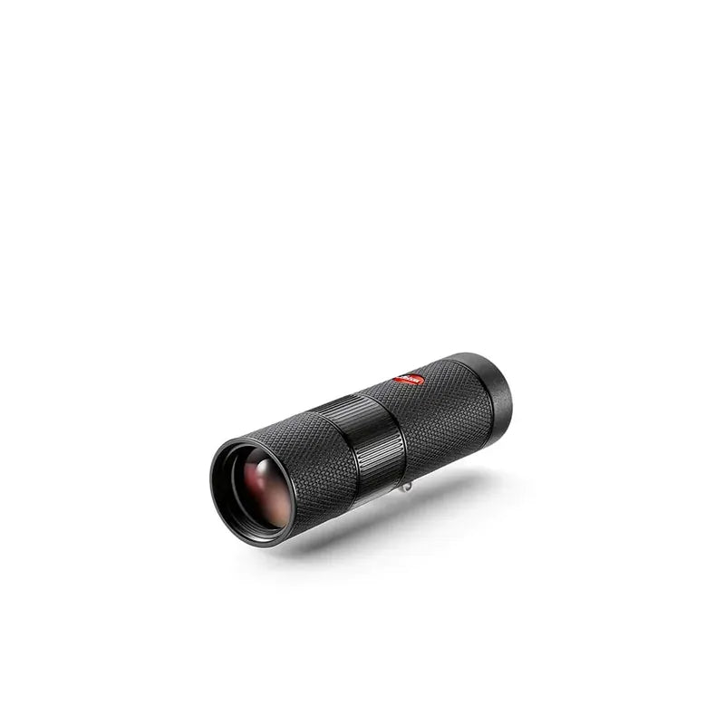 Leica Monovid 8x25 monocular showing the objective lens