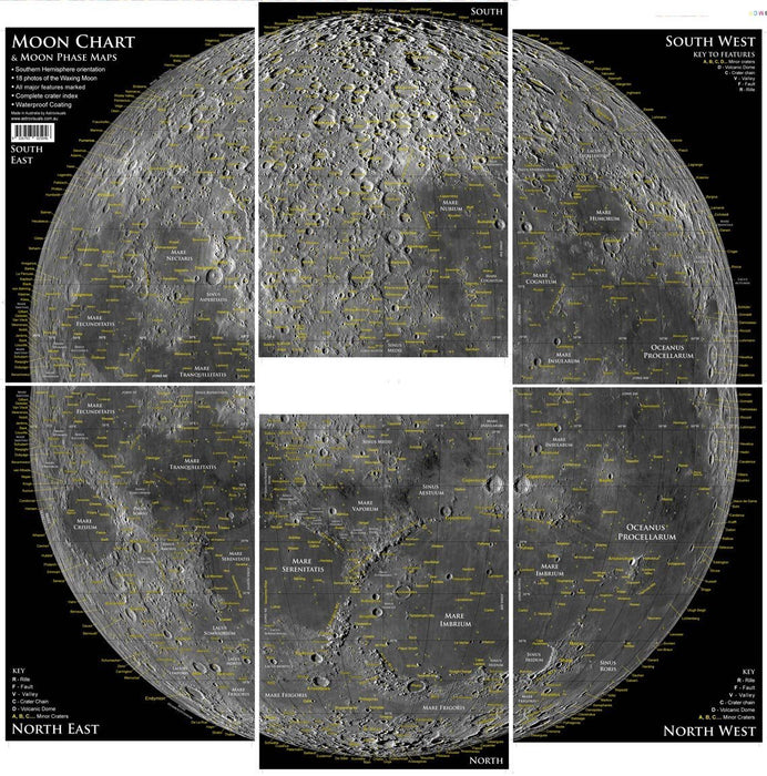 Moon Phase Maps