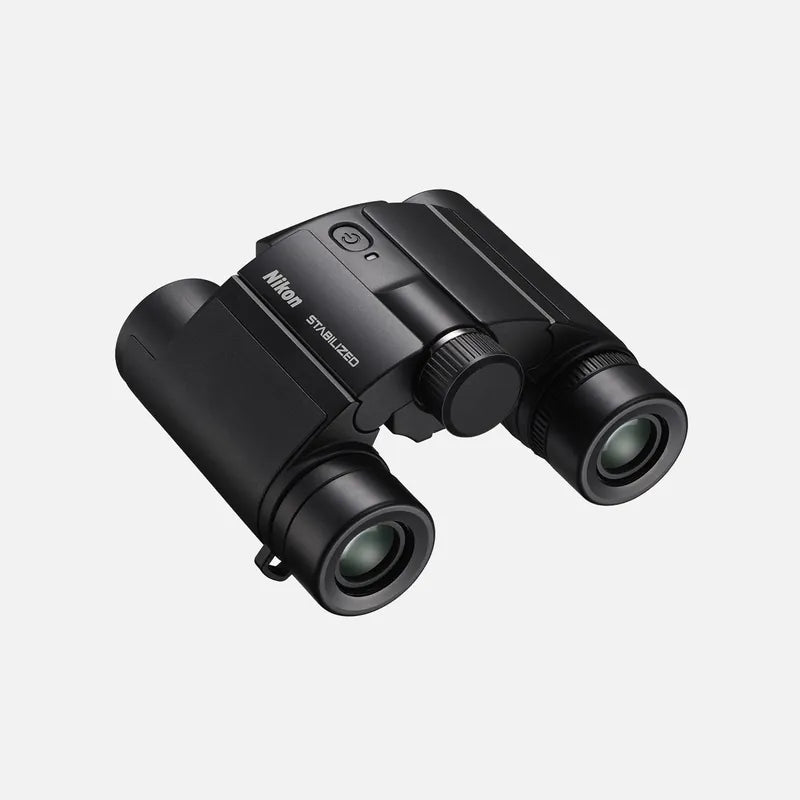 Nikon STABILIZED 10x25 S binoculars rear right view