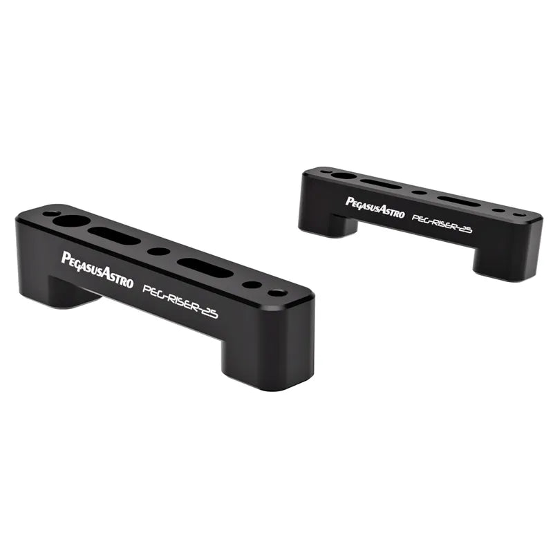 Pegasus Astro 25 mm Dovetail Risers Pair