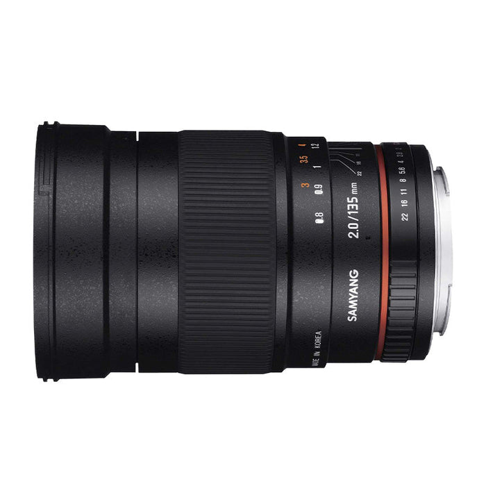 Samyang 135mm F2.0 ED UMC II Canon EF Full Frame Camera Lens - The Binocular and Telescope Shop