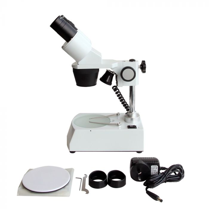 Saxon PSB X2 - 4 Deluxe Stereo Microscope 20x - 40x - The Binocular and Telescope Shop