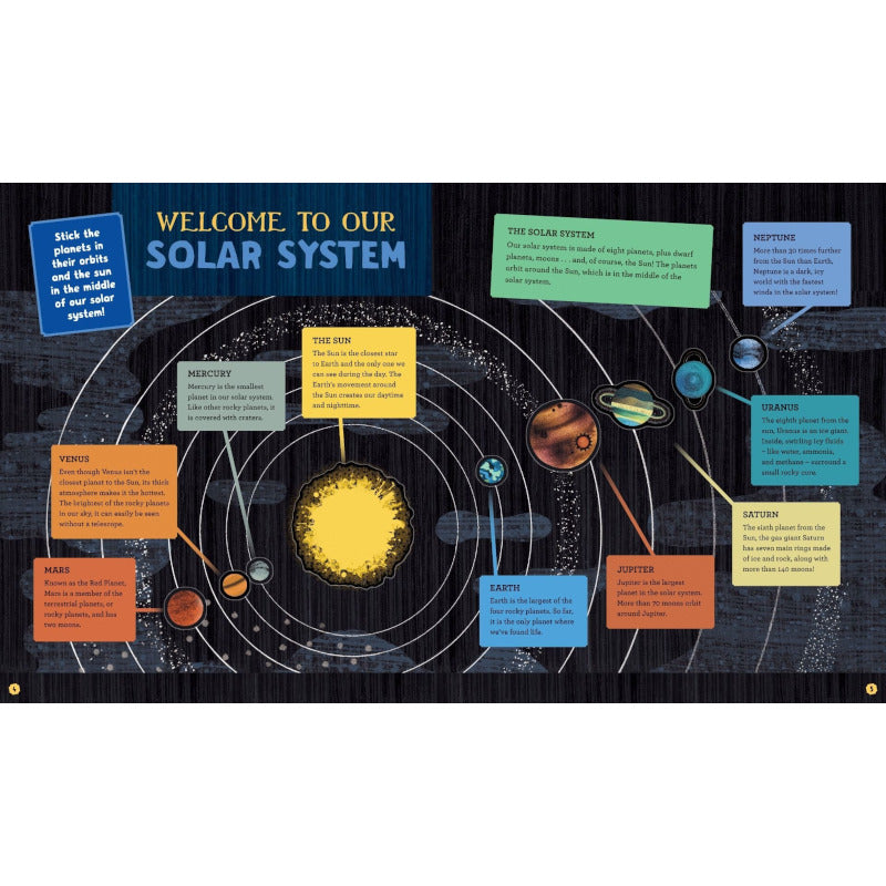 Solar System Sticker Book : Barefoot Books