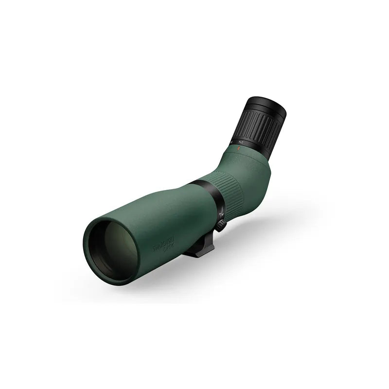 Swarovski AT Endura 21-65x75 spotting scope, angled three-quarter view