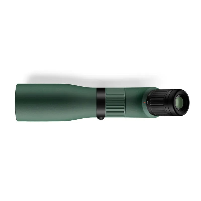 Swarovski AT Endura 21-65x75 full side profile with integrated 21-65x zoom eyepiece