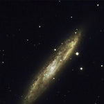 Sculptor Galaxy captured with the Unistellar Odyssey Pro smart telescope