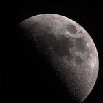 The Moon captured with the Unistellar Odyssey Pro smart telescope