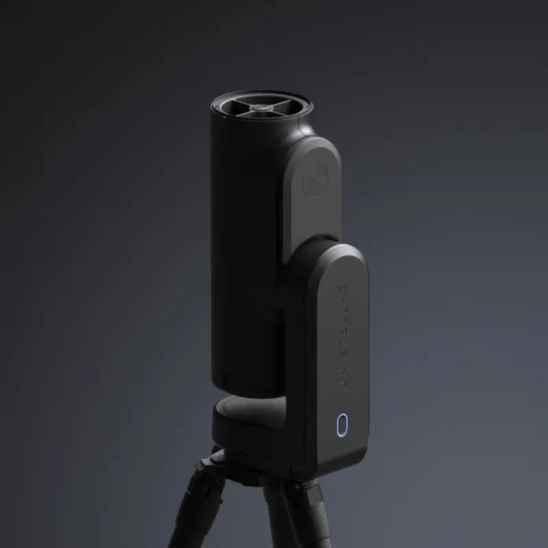 Unistellar Odyssey smart telescope rear view on tripod