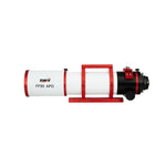 ZWO FF90 APO refractor rear angle showing camera rotator