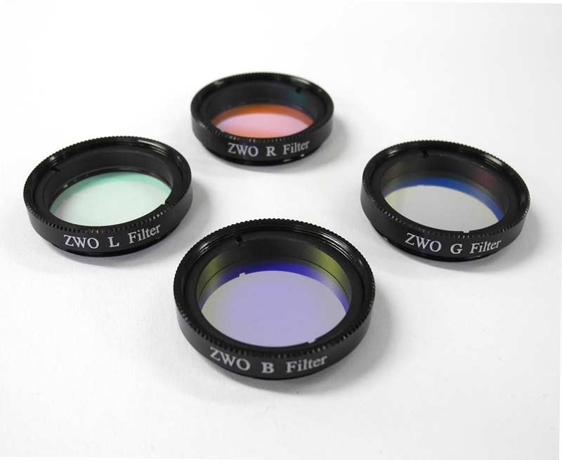 ZWO LRGB Filter Set (1.25 Inch) Original - The Binocular and Telescope Shop